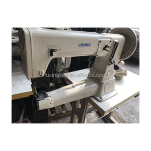 Machine à coudre industrielle JUKI TSC-441U d'occasion de haute qualité, point noué, 1 aiguille, avec grande tourelle, pour cuir - Product Image 1