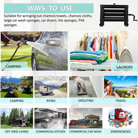Essoreuse à linge hors grille robuste-meilleure élimination de l'humidité que la machine à laver portable/essoreuse à linge portable