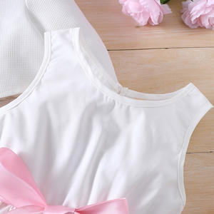 热销花卉长袖外套儿童服装套装女婴生日礼服2-6岁 - Product Image 6