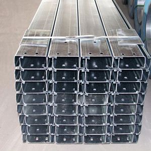 Nhà sản xuất cung <span class=keywords><strong>c</strong></span>ấp thép mạ kẽm <span class=keywords><strong>C</strong></span> Hồ Sơ Giá danh sách lạnh hình thành thép mạ kẽm kênh thép hồ sơ - Product Image 4