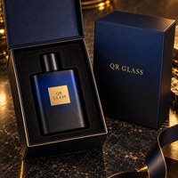 Flacons de parfum carrés de 30 ml, 50 ml, 100 ml, vaporisateur à pompe, bouchon noir et blanc, boîtes cadeaux, conteneur de parfum rechargeable