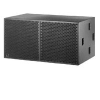 Subwoofer profesional de 18 pulgadas, altavoz pasivo Popular de 1200W alimentado por subwoofer, sistema de sonido
