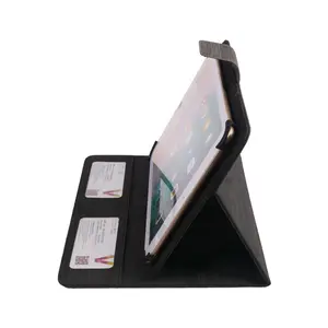 Ahşap doku kart tutucu kapak Tablet 10. Ipad için 1 evrensel Tablet kılıfı kapak Pro 11 12.9 Mini 4 5 6 Samsung Tab S7 S6 S8 S9