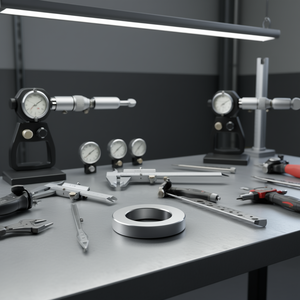 Zeroing <b>Ring</b> Block Retaining <b>Ring</b> For Precision Measurement Applications - Product Image 3