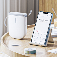 NiiMbot 30-60 mm/s code-barres Portable Mini connecté 203 Dpi imprimante d'étiquettes thermiques étiquette autocollante intelligente