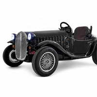 Voiturette de golf vintage 2026, 4 temps, style rétro classique, 2 places, intérieur/extérieur, pour attraction de parc touristique international, avec certification CE