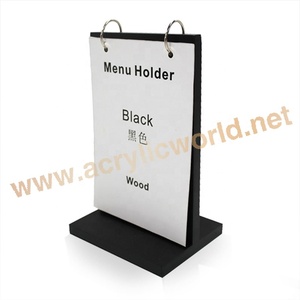 LED Acrylic Menu Display <b>Stand</b> Illuminated Countertop Menu Holder with Bright Lighting for Restaurants and Cafes - Product Image 3