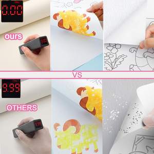 Rouleau de papier à colorier personnalisé DIY pour le dessin des enfants, rouleau de graffiti, imprimé flexographique, papier offset de haute qualité, affiche - Product Image 4