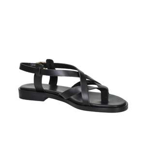 Frau Women's Low Sandal Black 37 Heel Height 2 Cm - Product Image 2
