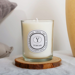 Yuhuan Scented Candle Soy Wax Cylinder Modern Home Aroma Therapy Gift - Product Image 1