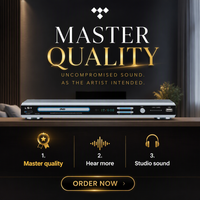 Tidal Premium, 12 mois, streaming musical, compte Tidal, Hifi Plus, 1 an