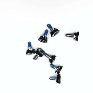 Tornillos impermeables para bicicleta, metal, plástico, negro, para accesorios de fijación del soporte inferior de bicicleta de montaña - Product Image 2