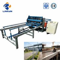 Machine de soudage par points automatique CNC LINRAN pour barres d'armature, machine de soudage de treillis métallique à axe XY multipoints haute précision