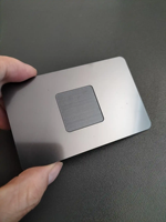Tarjetas de Visita y Membresía NFC de Acero Inoxidable al por Mayor - Mini Etiquetas Resistentes al Agua con Tecnología NFC para Grabado