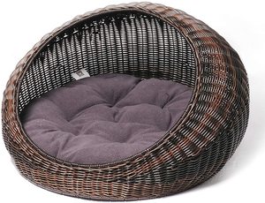 Cama de mimbre hecha a mano para gato, para mascota, para perro grande, barata, China - Product Image 2