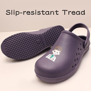 Sabots de gommage imprimés EVA chaussures d'allaitement antidérapantes chaussures médicales confortables et durables pantoufles chirurgicales orthopédiques de travail homme - Product Image 4