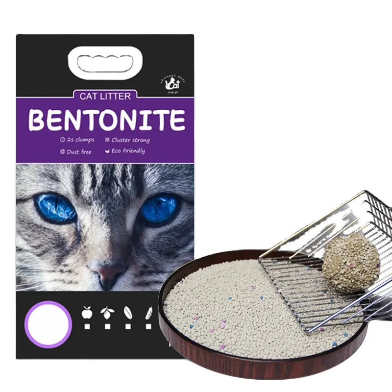 Eco-friendly Health Care Monitoring Bentonite Cat Litter Sand