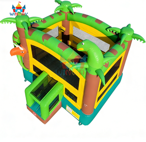 บ้านลมเป่าลมธีมไดโนเสาร์เกรดเชิงพาณิชย์สำหรับงานปาร์ตี้เด็ก - Product Image 6