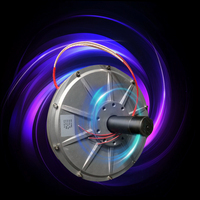 Générateur à aimants permanents à flux axial de grande puissance 3kw 5kw 7kw 10kw, haute efficacité, 380V, certifié CE, faible couple de démarrage pour l'énergie éolienne