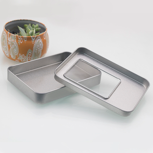OEM Factory Direct Schwarz klappbare quadratische Blechdose Umwelt freundlicher, langlebiger Metall behälter Sichere, schlanke Lagerung Vielseitige Bedürfnisse <span class=keywords><strong>Tinbox</strong></span> - Product Image 2