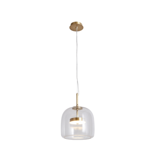 Copper Modern Hanging Glass Decor <b>Light</b> Pendant Lamp Fixture Restaurant <b>Dining</b> Room Home Glass <b>Light</b> Chandelier - Product Image 4