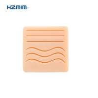 Almohadilla de Silicona para Práctica de Sutura, Marca HZMIM, Certificación CE ISO, Modelo Anatómico de Piel con Heridas para Entrenamiento Médico, Gran Venta