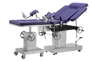 Medical Clinic Manual Operation Table Surgical Operating Tables Hospital Gynaecology And Obstetrics Examination Table Bed