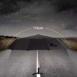 Parapluie pliant résistant au vent 12k, parapluie personnalisé avec logo - Product Image 4