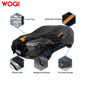 Funda para Auto Woqi, Impermeable, para Todo Clima, Protección Exterior Completa, Poliéster, Tallas S, M, L, XL - Product Image 3