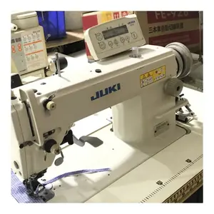 Jukis 5400N-7 Single Needle Bottom Feed Lockstitch Sewing Machine With Vertical Edge Trimming And Automatic Thread Trimming