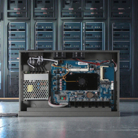 D525 4* PCI-E 1000M 82583v Lan Didukung Server Jaringan Mendukung Panabit Wayos ROS Mikrotik PfSense Stok Tersedia