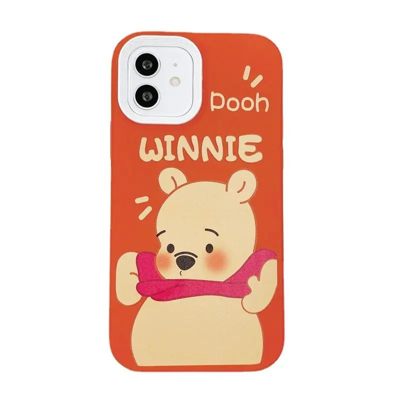 Hot Selling Mobile Phone Accessory Custom Shockproof Soft TPU Phone Cover Cute Cartoon Phone Case for iPhone 11/12/13/Pro/Max