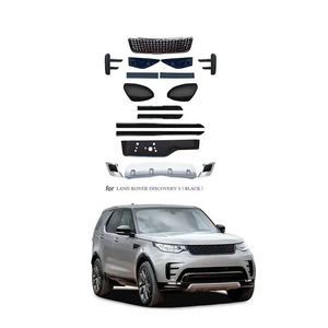 Black Flares Sport Front Grille Trim Kits de carrocería de alta calidad Kits de carrocería para <span class=keywords><strong>Range</strong></span> <span class=keywords><strong>Rover</strong></span> Discovery <span class=keywords><strong>5</strong></span> - Product Image 1