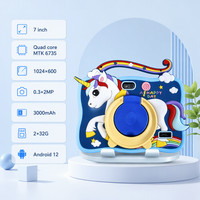 YPORANGECHENG Tablet Anak 7 Inci Untuk Anak-Anak 2GB 32GB 3000mAh MTK 6735 Quad Core Logo OEM Kustom Tablet PC Anak