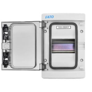 4 Module Wall Switchboard With Transparent Door <b>Network</b> <b>Cabinet</b> - Product Image 3