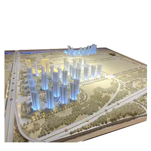 Mô hình kiến trúc chuyên nghiệp làm cho thiết kế thành phố 3D