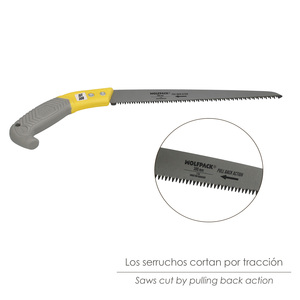 Sega da potatura dritta con impugnatura in TPR JST 300 mm. - Product Image 3