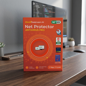 Logiciel de sécurité numérique Net Protector Antivirus Pro 2026 pour la sécurité informatique et la protection en ligne, 1 utilisateur, 1 an - Product Image 3