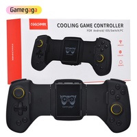 Manette de jeu télescopique Gamgaga JK02 avec ventilateur de refroidissement, sans fil BT, batterie 300 mAh, taille de serrage 136-184 mm, épaisseur 15 mm