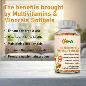 Private Label ODM Multivitamins Minerals Softgels Dietary <b>Supplement</b> Promote Muscle Function and Boost Bone Health for Adult - Product Image 5