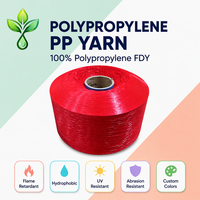 Wholesale FDY Multifilament Yarn 400D Solid Yarn Textile Weaving 100% Polypropylene FDY PP Yarn for Weaving Luggage Backpacks