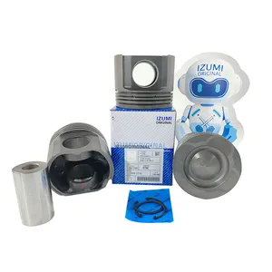 IZUMI Original Engine piston E13C Excavator Repair Kit P11C K13C H07C J08E J08C H07C Piston KIT for HINO engine parts