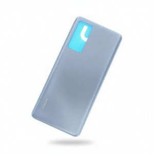 Cover Posteriore per Xiaomi Mi12 in ABS Bianco Argento, Ricambio Scocca Telefono Cellulare - Product Image 1