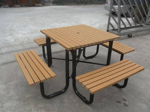 Extérieur en bois <span class=keywords><strong>table</strong></span> de <span class=keywords><strong>pique</strong></span>-<span class=keywords><strong>nique</strong></span> en <span class=keywords><strong>plastique</strong></span> <span class=keywords><strong>recyclé</strong></span> bois <span class=keywords><strong>table</strong></span> de <span class=keywords><strong>pique</strong></span>-<span class=keywords><strong>nique</strong></span> - Product Image 6