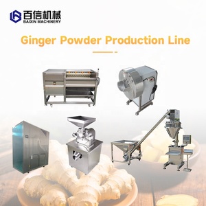 Dây chuyền chế biến bột gừng cung cấp từ nhà máy, máy sấy và chế biến gừng, dây chuyền chế biến gừng tự động - Product Image 1