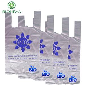ถุงพลาสติกย่อยสลายได้ถุงใส่ของชำสีฟ้าย่อยสลายได้ - Product Image 4