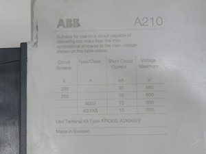 Contactor PLC A210-30 - Product Image 1