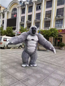 Disfraz Inflable de Gorila Realista, Mascota Gigante de King Kong para Desfiles, Fiestas y Actuaciones en Escenario - Product Image 1