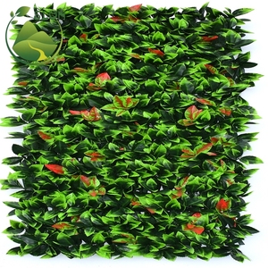 Lierre artificiel clôture de la vie privée clôture artificielle <span class=keywords><strong>haie</strong></span> feuilles vertes treillis lierre artificiel clôture de la vie privée écran mural - Product Image 4