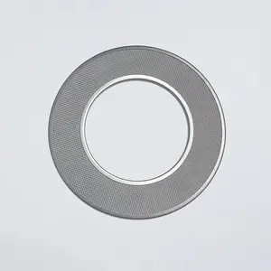 Malla multicapa de disco tejido 304/316 de acero inoxidable hecho a medida con discos de filtro de borde de aluminio